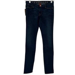 NWT Earnest Sewn Harlan Low Rise Cigarette Skinny Denim Jeans Size 27 Women’s